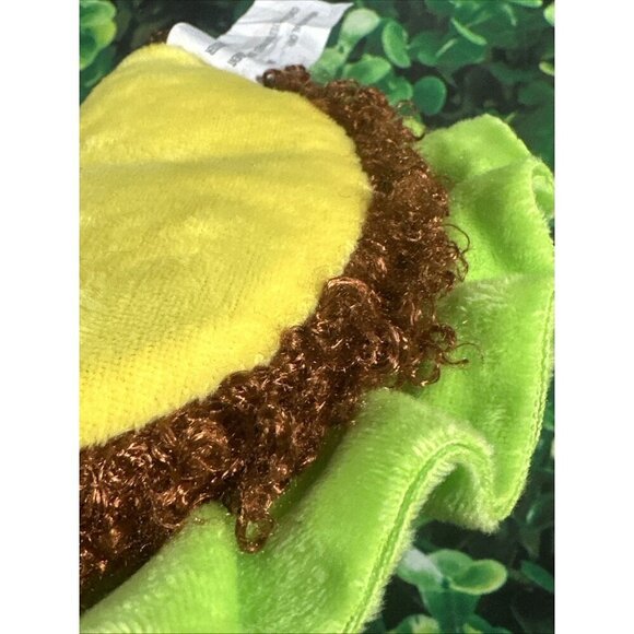 Taco Embroidered Smiley Face Foodie Plush Stuffed Animal Toy 7” Taco Tuesday Toy - Picture 4 of 13